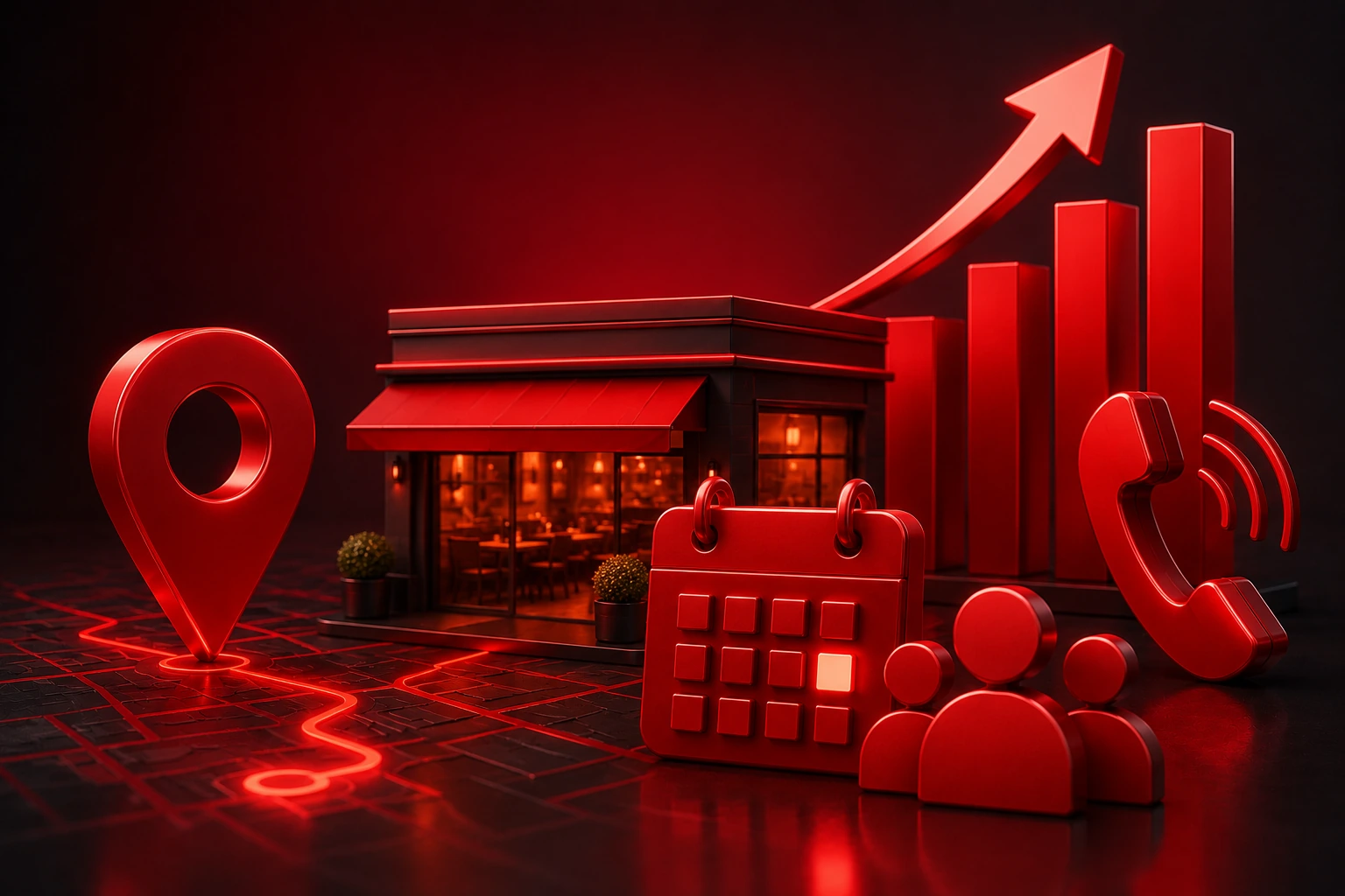 Más reservas llamadas visitas y acciones reales