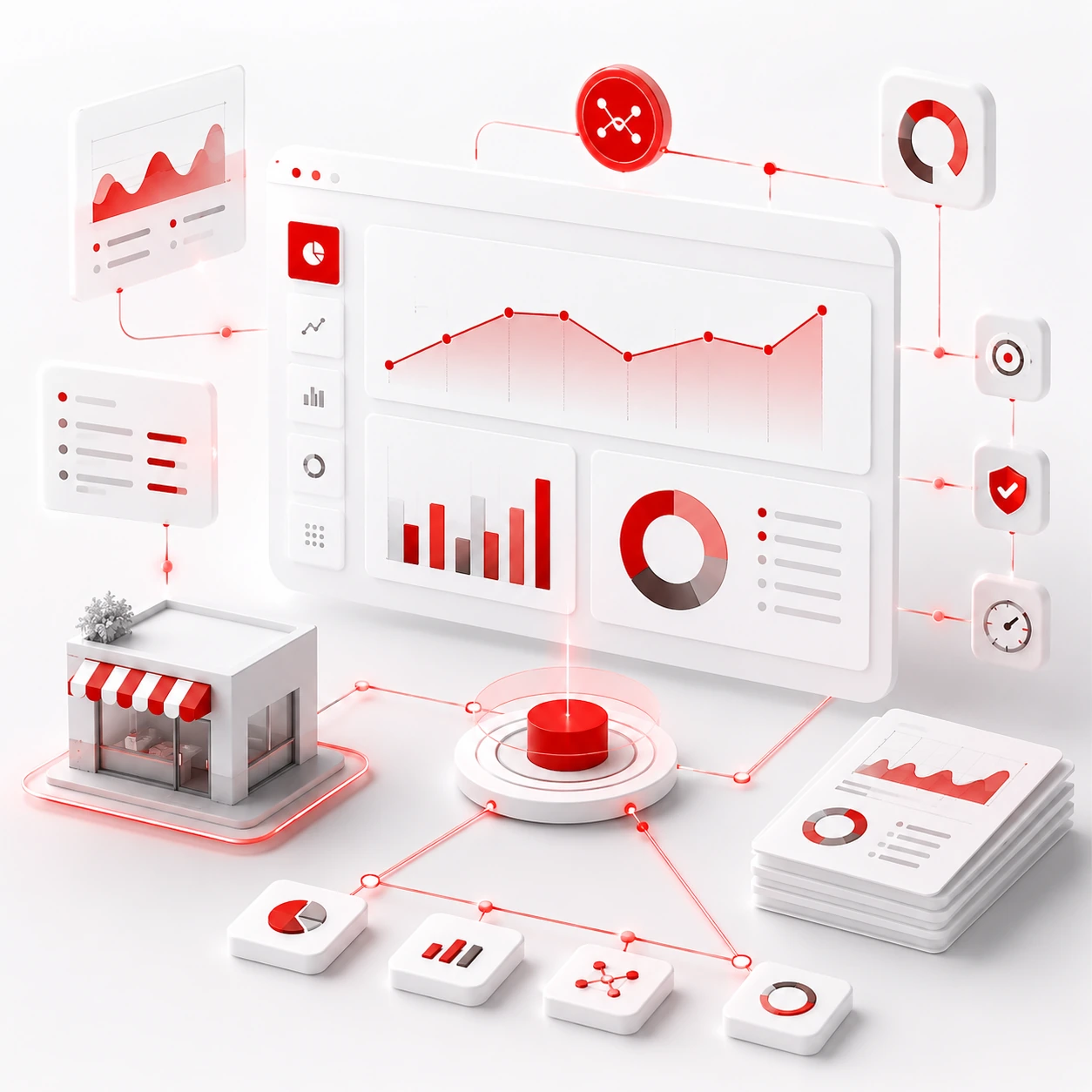 Plan Insights con métricas mensuales e informes