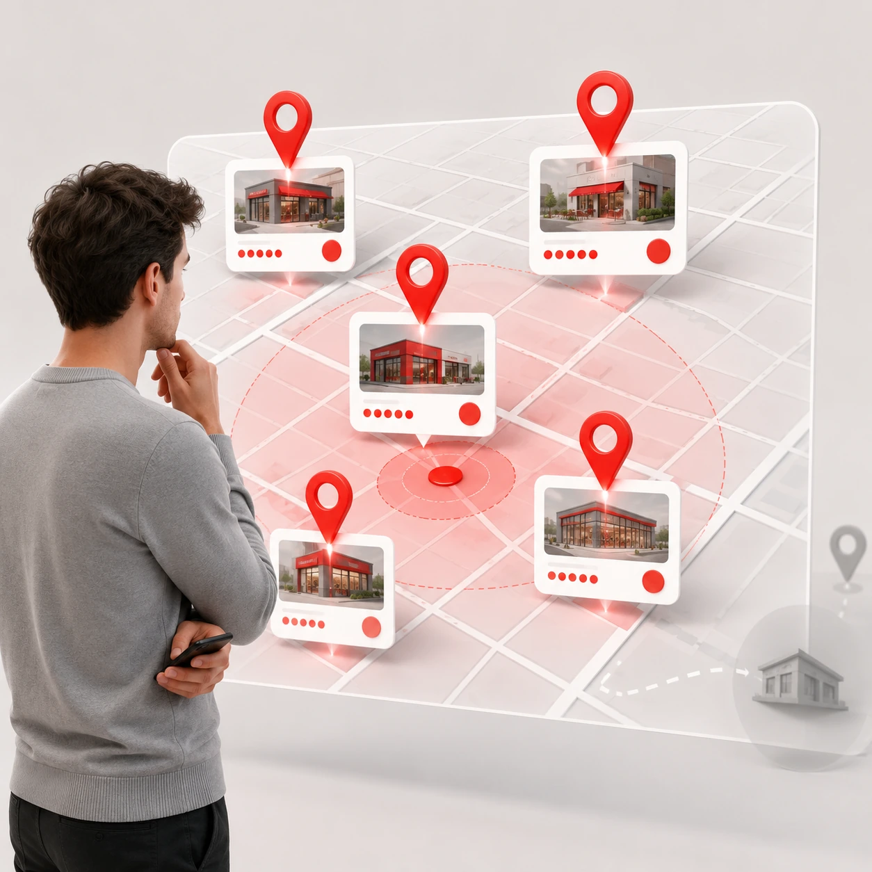 Negocio con baja visibilidad en búsquedas locales y mapas